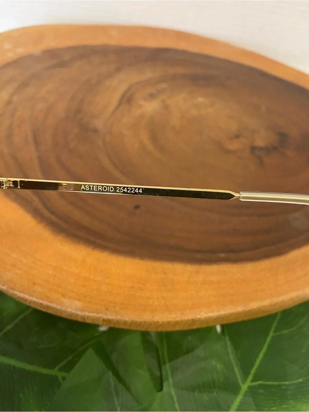 AIRE Asteroid Gold Framed Sunglasses
